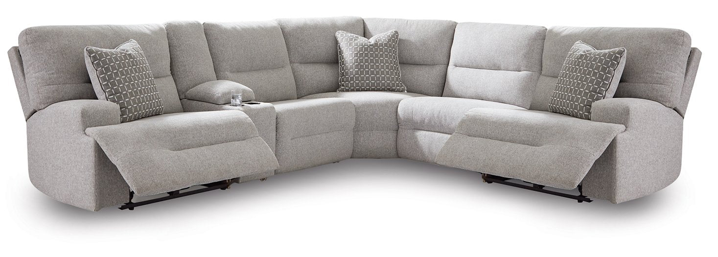 Acklen Place Power Reclining Sectional - Visions in Furniture (La Mirada, CA)