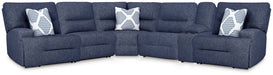 Acklen Place Power Reclining Sectional - Visions in Furniture (La Mirada, CA)