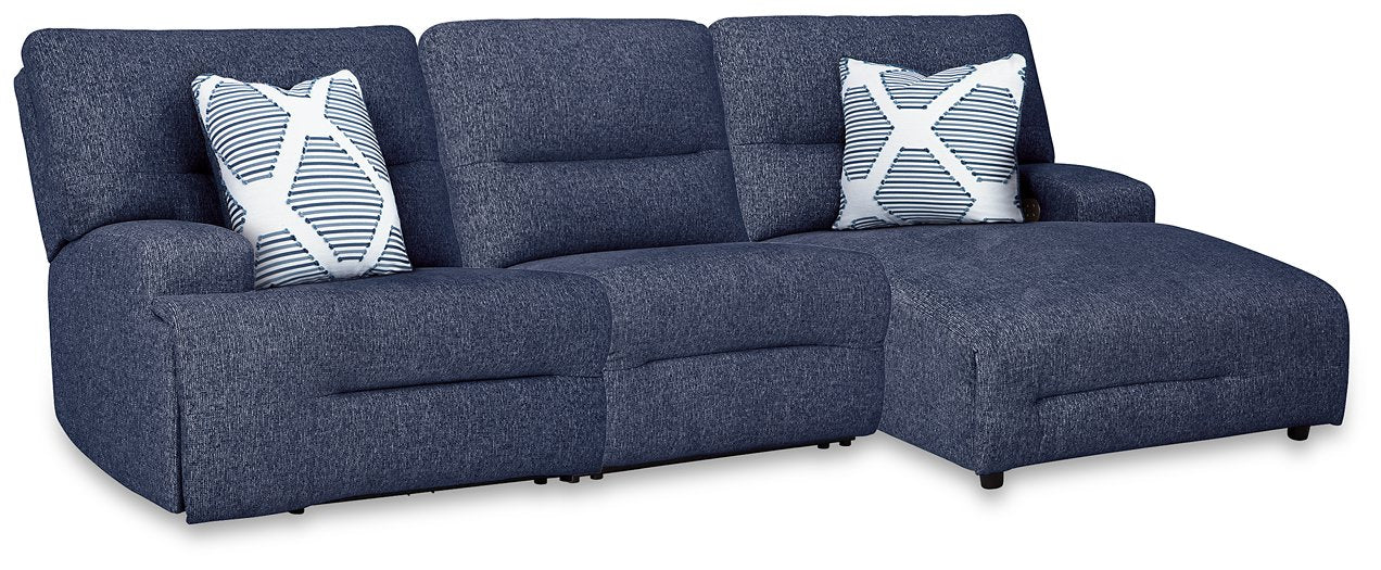 Acklen Place Power Reclining Sectional - Visions in Furniture (La Mirada, CA)