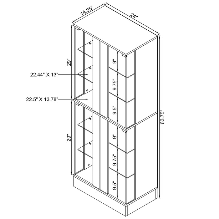 Cabra Curio Cabinet - Visions in Furniture (La Mirada, CA)