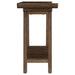 Ornelas 46-inch Console Table with Slatted Shelf Mango Brown - Visions in Furniture (La Mirada, CA)
