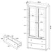 Hawthorne Accent Cabinet - Visions in Furniture (La Mirada, CA)