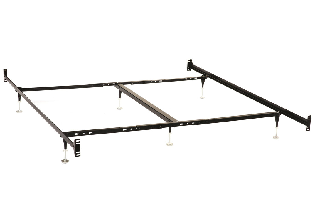 Esme California King, E.King, Queen, Twin Over Full Bed Frame Black - Visions in Furniture (La Mirada, CA)
