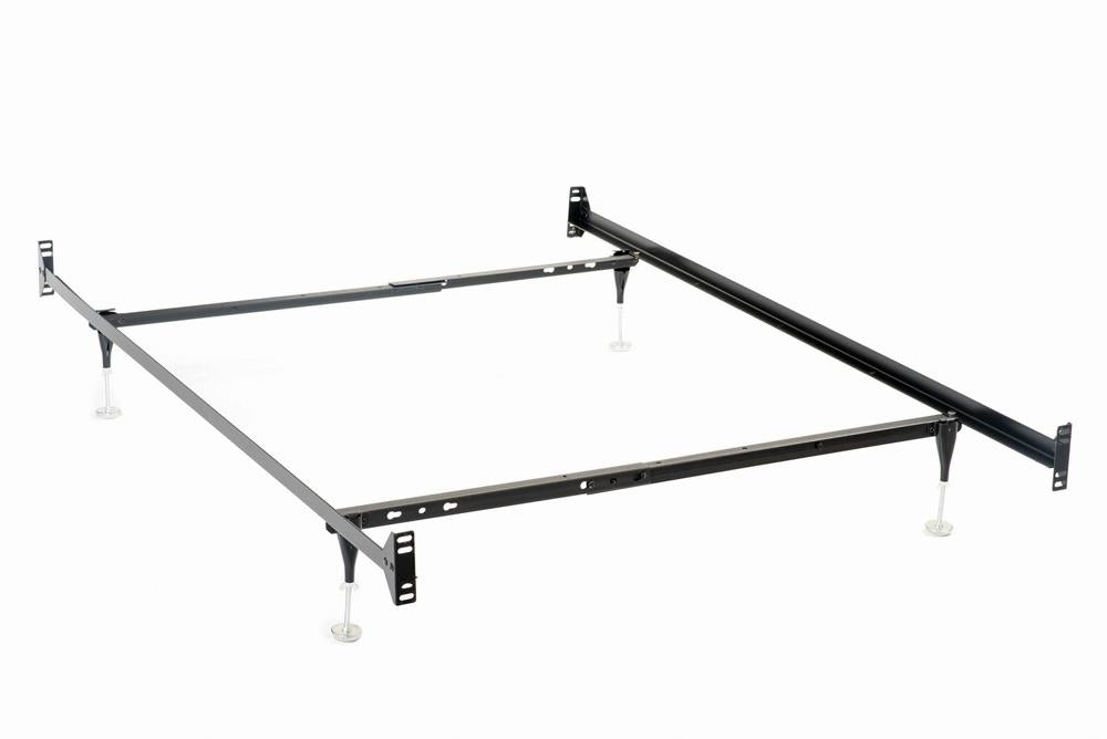 Esme California King, E.King, Queen, Twin Over Full Bed Frame Black - Visions in Furniture (La Mirada, CA)