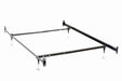 Esme California King, E.King, Queen, Twin Over Full Bed Frame Black - Visions in Furniture (La Mirada, CA)
