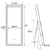 Glendora Standing Mirror - Visions in Furniture (La Mirada, CA)