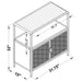 Amherst Accent Cabinet - Visions in Furniture (La Mirada, CA)