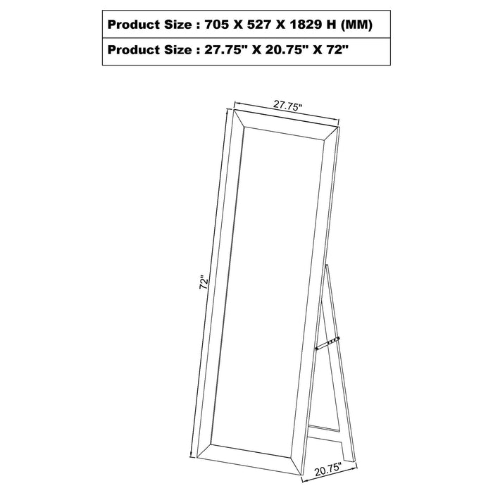 Cadence Standing Mirrors - Visions in Furniture (La Mirada, CA)
