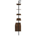 Owens 3-piece 96-inch Wall Mounted Bookshelf Set Walnut - Visions in Furniture (La Mirada, CA)