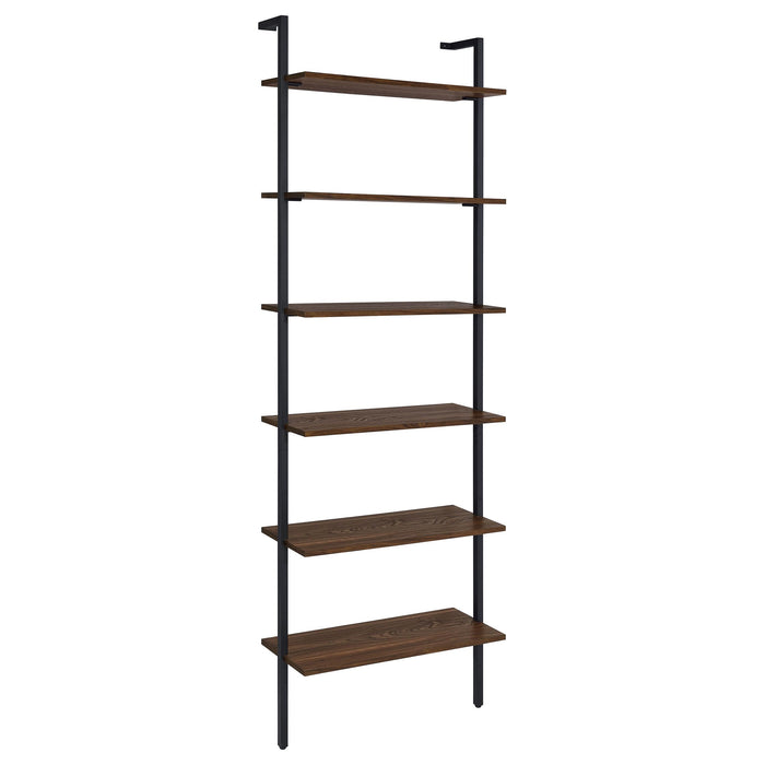 Owens 3-piece 96-inch Wall Mounted Bookshelf Set Walnut - Visions in Furniture (La Mirada, CA)