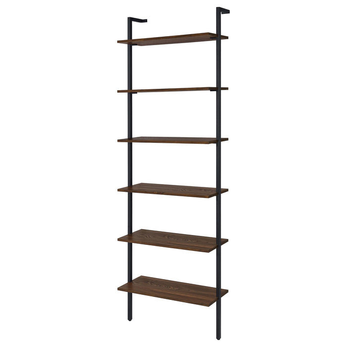 Owens 3-piece 96-inch Wall Mounted Bookshelf Set Walnut - Visions in Furniture (La Mirada, CA)