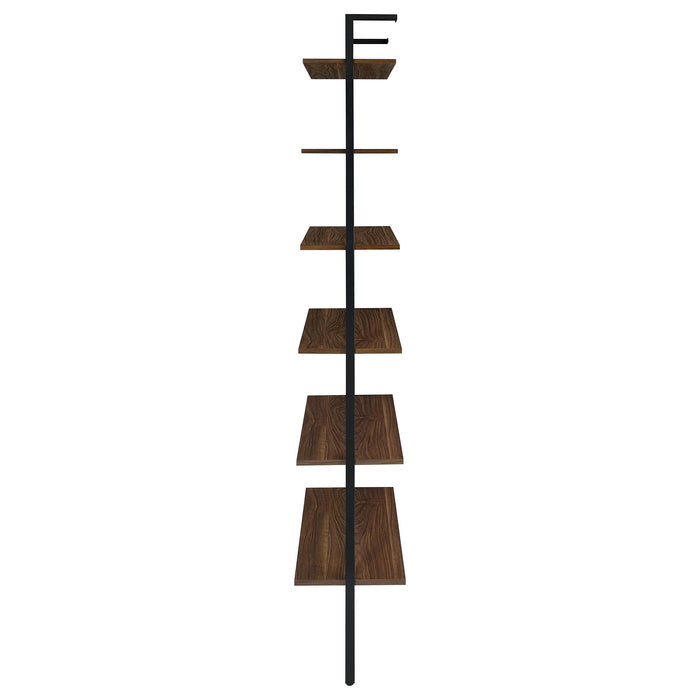 Owens 3-piece 96-inch Wall Mounted Bookshelf Set Walnut - Visions in Furniture (La Mirada, CA)
