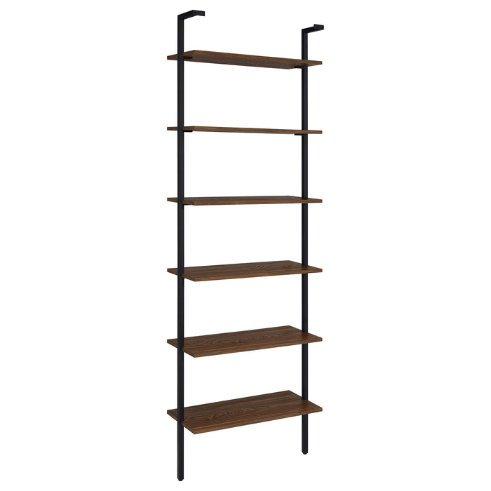 Owens 3-piece 96-inch Wall Mounted Bookshelf Set Walnut - Visions in Furniture (La Mirada, CA)