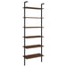 Owens 3-piece 96-inch Wall Mounted Bookshelf Set Walnut - Visions in Furniture (La Mirada, CA)
