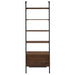 Owens 96-inch 4-shelf Storage Wall Bookshelf Walnut - Visions in Furniture (La Mirada, CA)