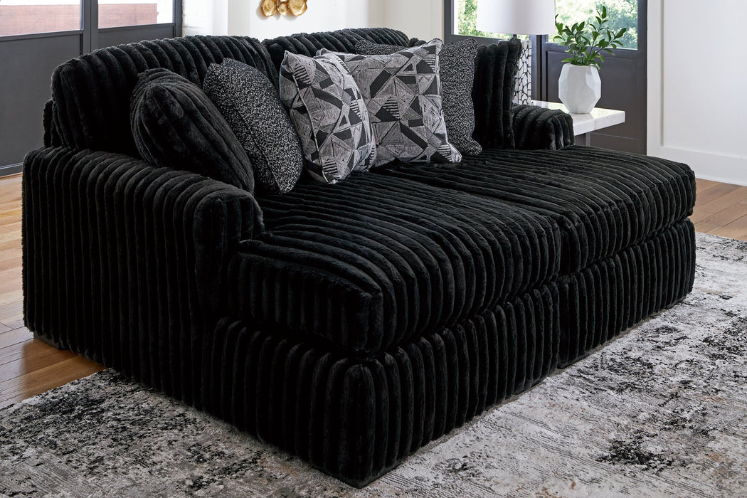Midnight-Madness Super Chaise - Visions in Furniture (La Mirada, CA)