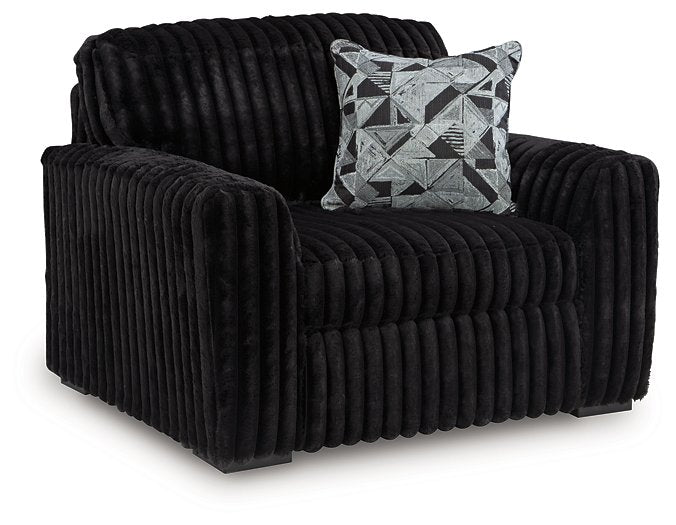 Midnight-Madness Oversized Chair - Visions in Furniture (La Mirada, CA)