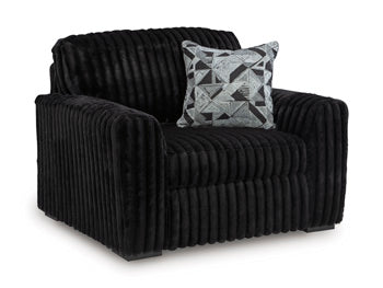 Midnight-Madness Oversized Chair - Visions in Furniture (La Mirada, CA)