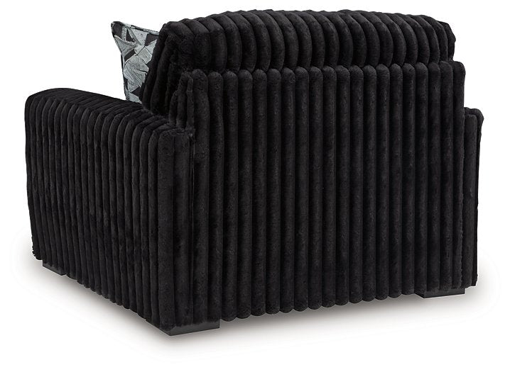 Midnight-Madness Oversized Chair - Visions in Furniture (La Mirada, CA)