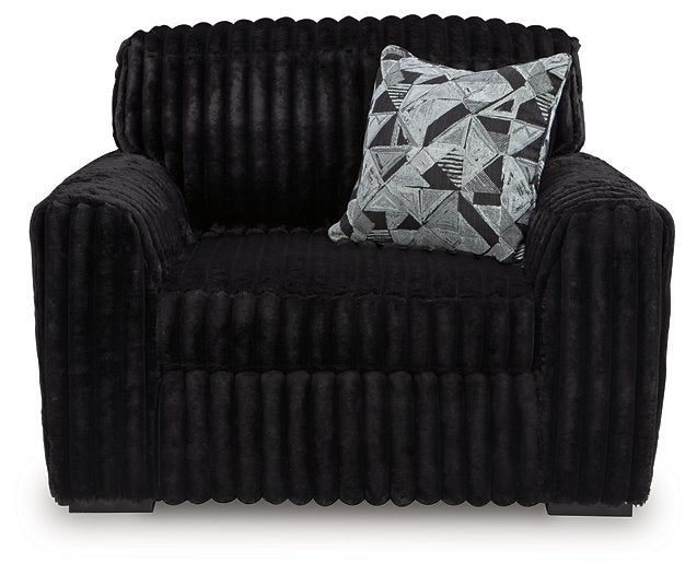 Midnight-Madness Oversized Chair - Visions in Furniture (La Mirada, CA)