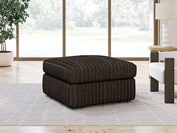 Midnight-Madness Oversized Accent Ottoman - Visions in Furniture (La Mirada, CA)