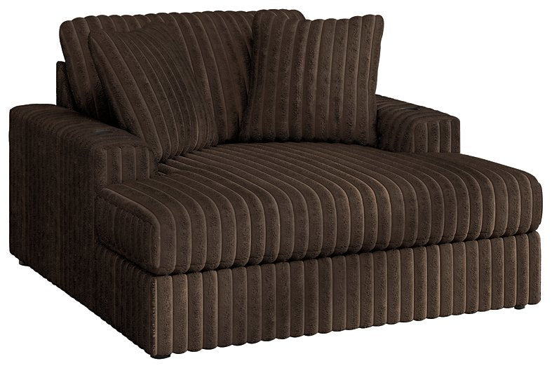Midnight-Madness Oversized Chaise - Visions in Furniture (La Mirada, CA)