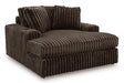 Midnight-Madness Oversized Chaise - Visions in Furniture (La Mirada, CA)