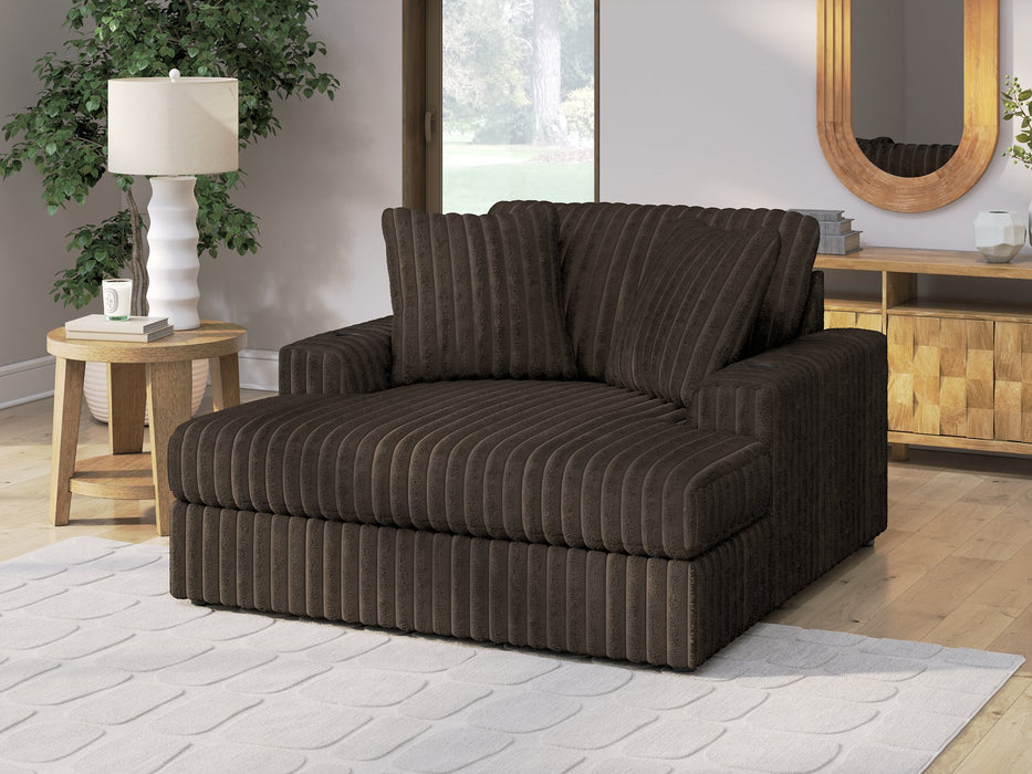 Midnight-Madness Oversized Chaise - Visions in Furniture (La Mirada, CA)