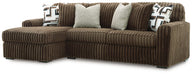 Midnight-Madness Sectional Sofa with Chaise - Visions in Furniture (La Mirada, CA)