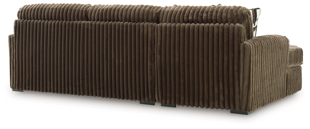 Midnight-Madness Sectional Sofa with Chaise - Visions in Furniture (La Mirada, CA)