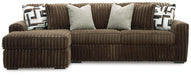 Midnight-Madness Sectional Sofa with Chaise - Visions in Furniture (La Mirada, CA)