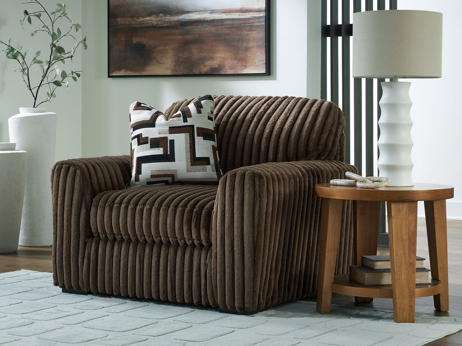 Midnight-Madness Oversized Chair - Visions in Furniture (La Mirada, CA)