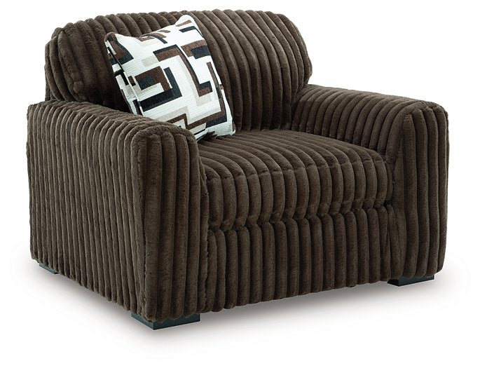 Midnight-Madness Oversized Chair - Visions in Furniture (La Mirada, CA)