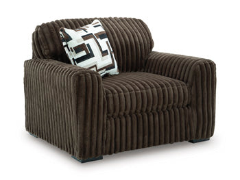 Midnight-Madness Oversized Chair - Visions in Furniture (La Mirada, CA)