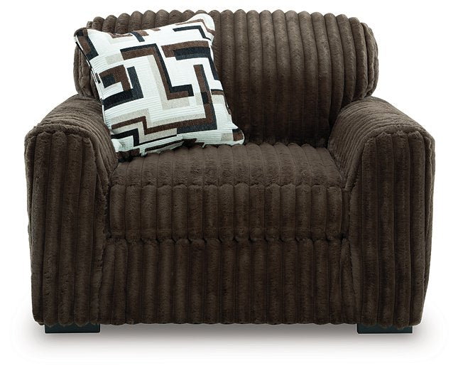 Midnight-Madness Oversized Chair - Visions in Furniture (La Mirada, CA)