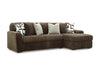 Midnight-Madness Sectional Sofa with Chaise - Visions in Furniture (La Mirada, CA)