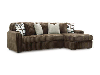 Midnight-Madness Sectional Sofa with Chaise - Visions in Furniture (La Mirada, CA)