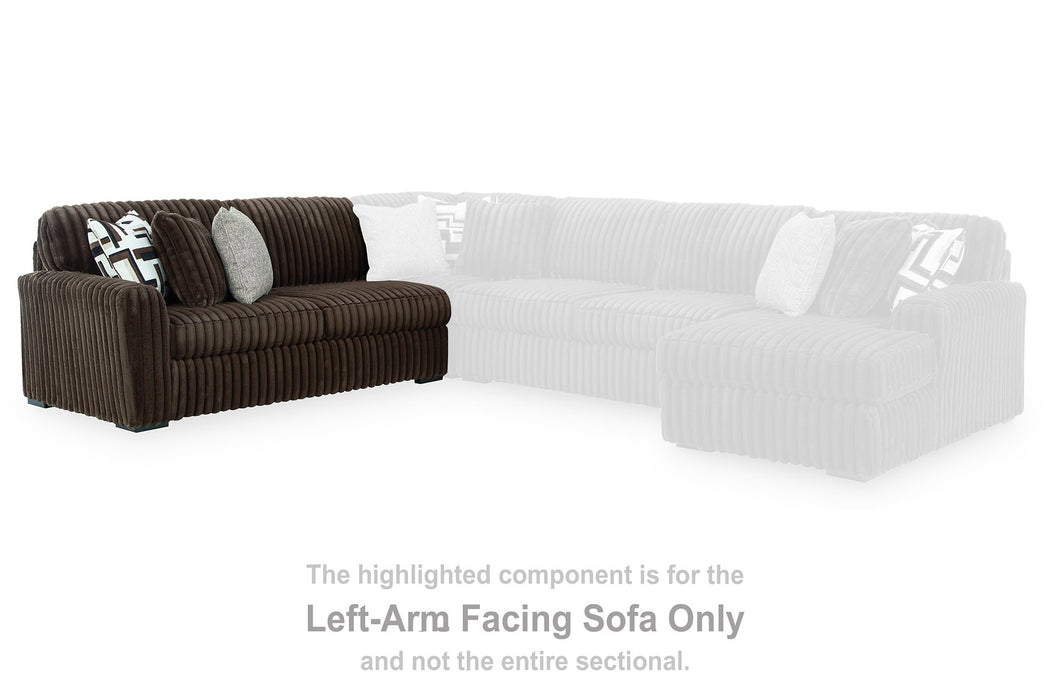 Midnight-Madness Sectional - Visions in Furniture (La Mirada, CA)