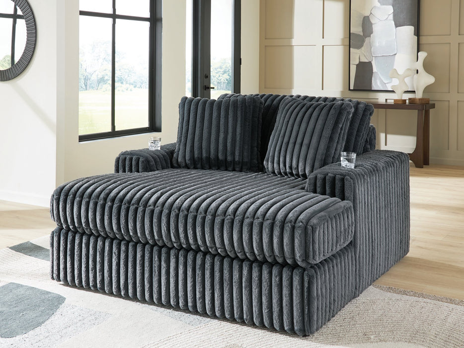Midnight-Madness Oversized Chaise - Visions in Furniture (La Mirada, CA)