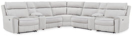 Social Pointe Reclining Sectional with Storage Consoles - Visions in Furniture (La Mirada, CA)