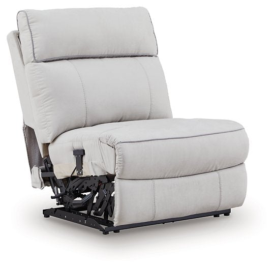 Social Pointe Reclining Sectional with Storage Console - Visions in Furniture (La Mirada, CA)