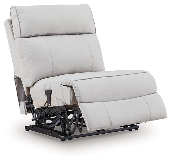 Social Pointe Reclining Sectional with Storage Console - Visions in Furniture (La Mirada, CA)