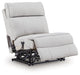 Social Pointe Reclining Sectional with Storage Console - Visions in Furniture (La Mirada, CA)