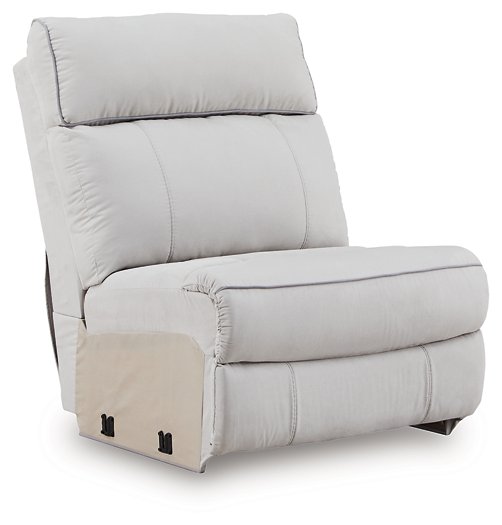 Social Pointe Reclining Sectional with Storage Console - Visions in Furniture (La Mirada, CA)