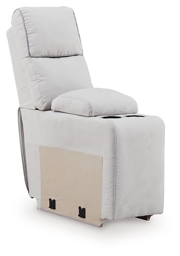 Social Pointe Reclining Sectional with Storage Console - Visions in Furniture (La Mirada, CA)