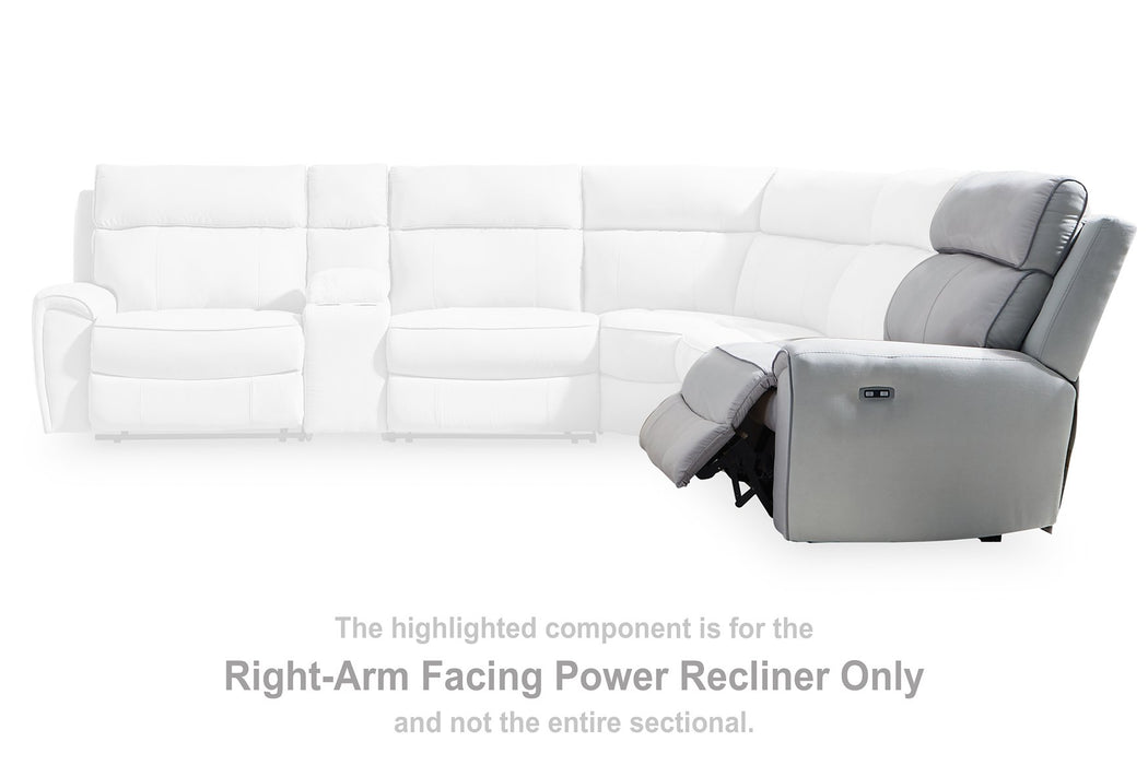 Social Pointe Reclining Loveseat - Visions in Furniture (La Mirada, CA)