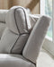 Social Pointe Reclining Sectional with Storage Console - Visions in Furniture (La Mirada, CA)
