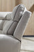 Social Pointe Reclining Sectional with Storage Console - Visions in Furniture (La Mirada, CA)