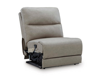 Narwhal Place Reclining Sectional with Storage Console - Visions in Furniture (La Mirada, CA)