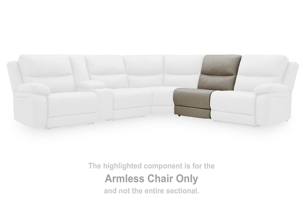 Narwhal Place Reclining Sectional with Storage Console - Visions in Furniture (La Mirada, CA)
